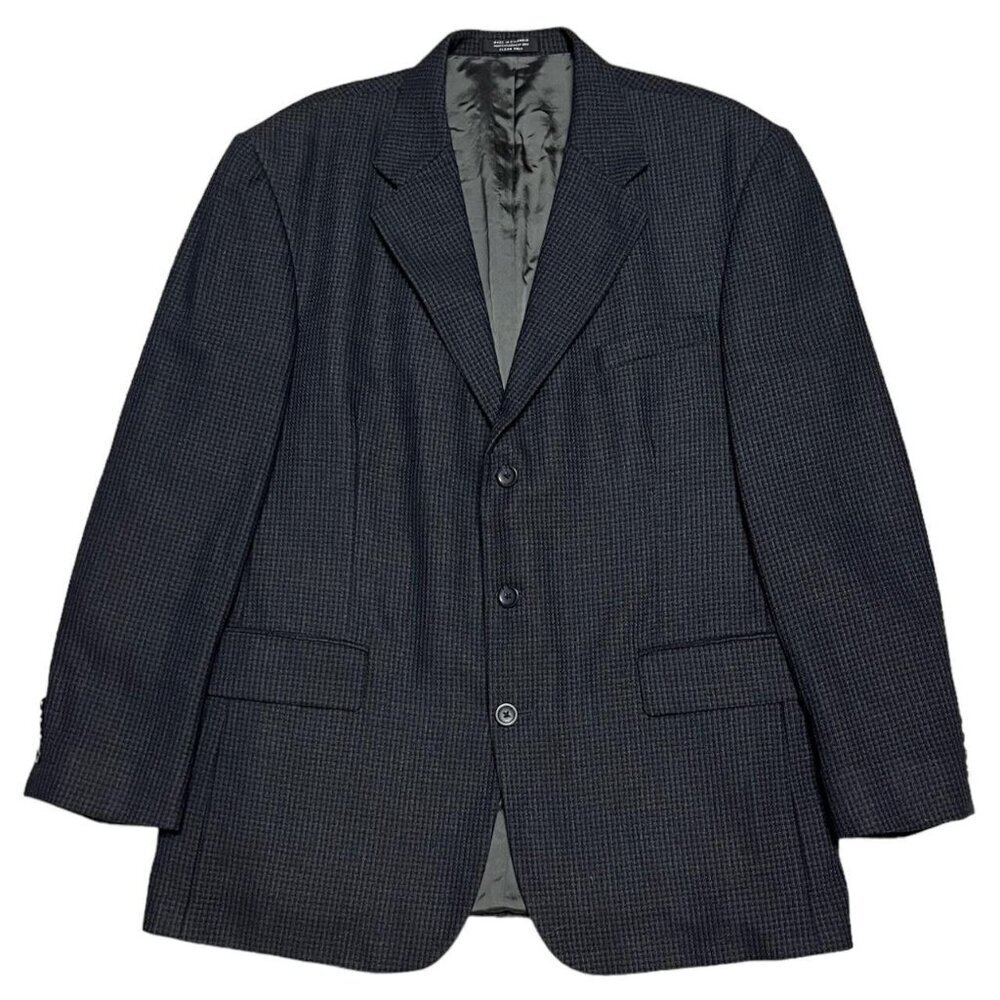 Oscar De La Renta 100% WOOL Luxury Designer Suit Jacket Blazer - 44R